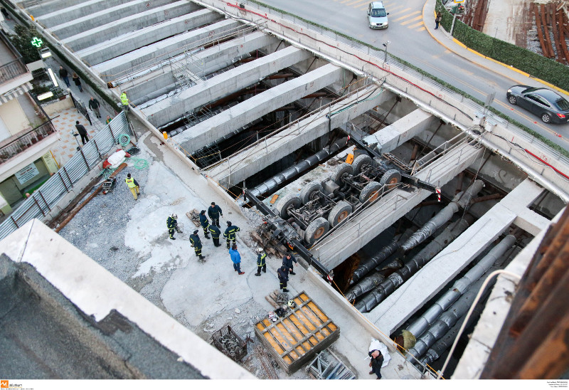 Εργατικό ατύχημα σε εργοτάξιο του Μετρό στην Θεσσαλονίκη – Νεκρός ο χειριστής του γερανού
